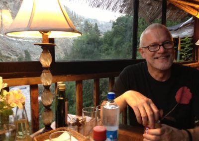 Dinner in the Andes
