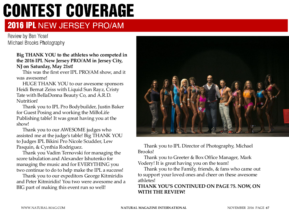 bodybuilding bikini competitions