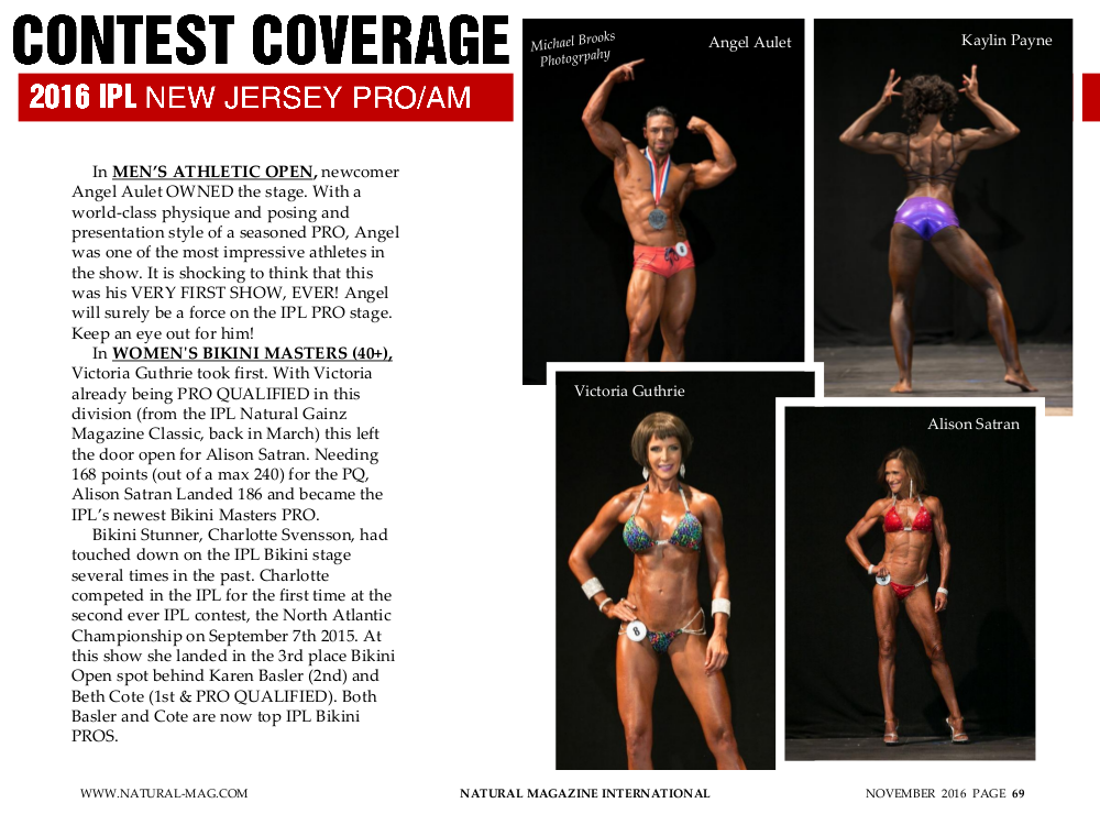 bikini contest body building