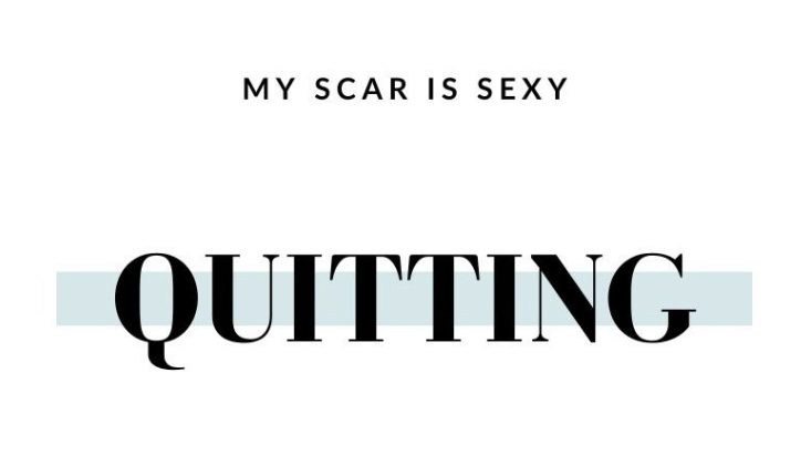 QUITTING.