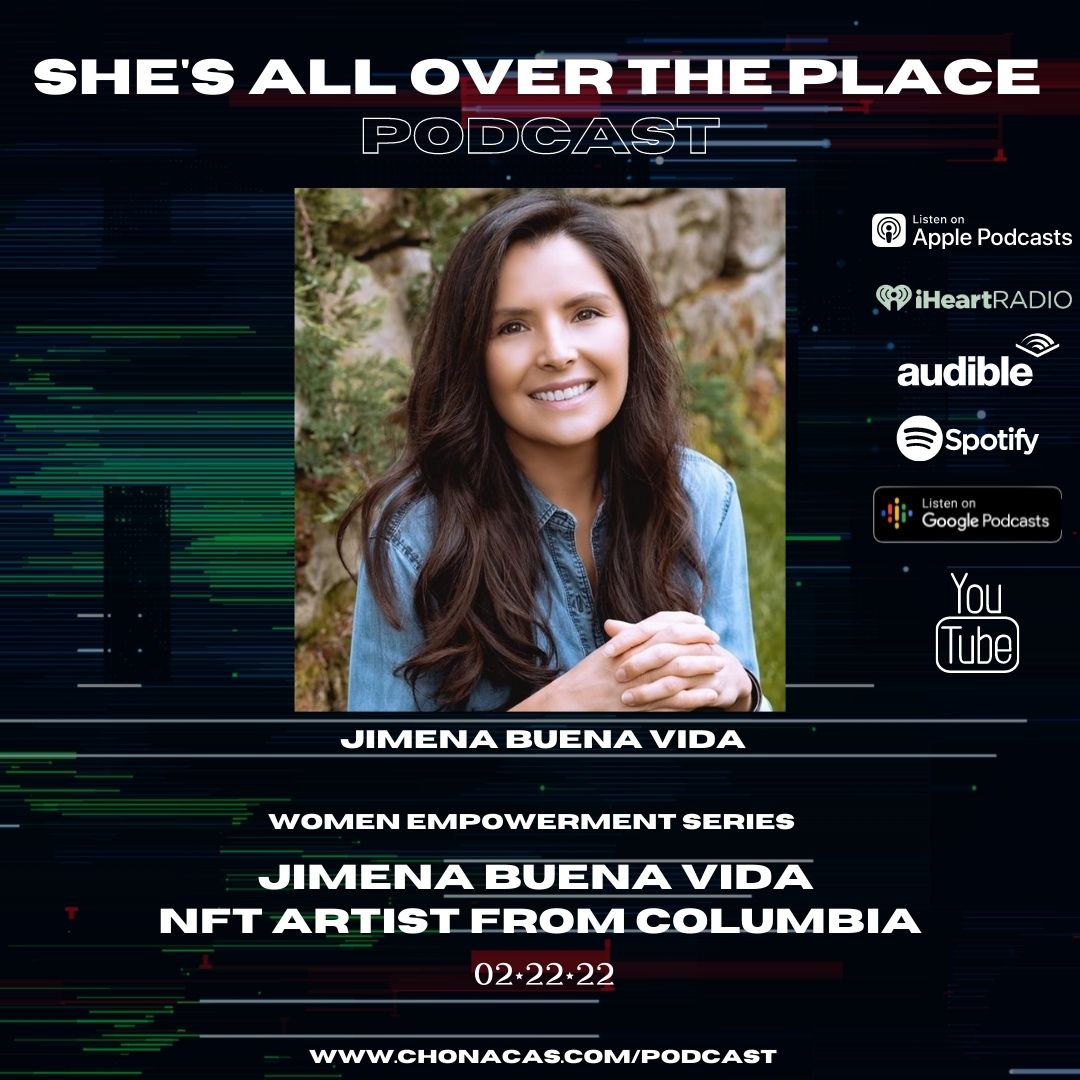 katie choncas headshot (1) Jimena Buena Vida NFT Artist from Colombia