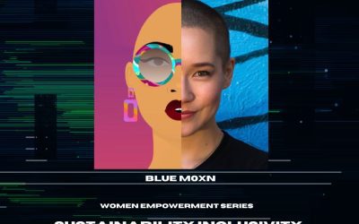 Sustainability Inclusivity with NFTs Blue M0xn